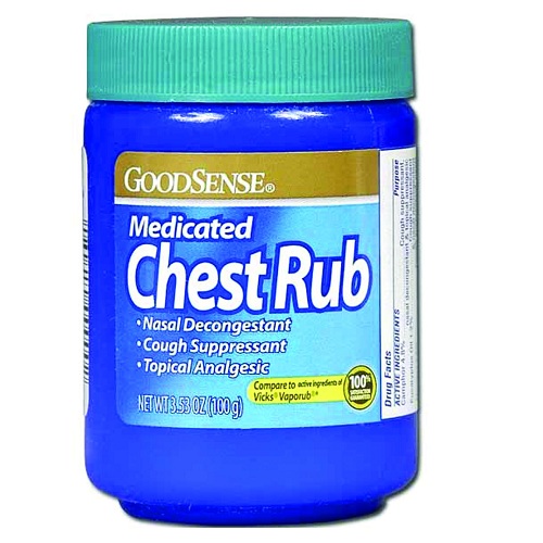 Good Sense Medicated Chest Rub 3.5oz