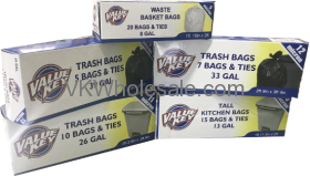Pallet Deal of Trash BAGS All Size Mix-n-Match 1920 PC $0.65 Each