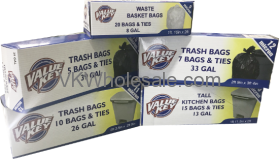 PallEt DEal oF Trash Bags All SizE Mix-n-Match 1920 PC $0.65 Each