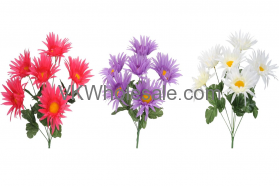 Spider Daisy Bush Artificial FLOWER 15022