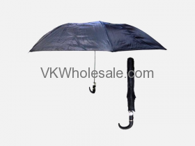 21'' Fold Black Umbrella 1PC