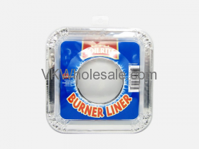 8 PK Square Aluminum Burner Liner