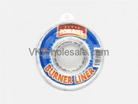8 PK Round Aluminum Burner Liner