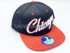 Chicago Summer HAT - Black & Red