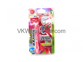 Triple Blade RAZORs for Women 2 + 1 Bonus Pack