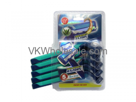 Triple Blade RAZORs for Men 5CT