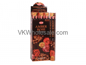 HEM Amber Rose INCENSE 6 CT