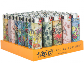 BIC Tattoo LIGHTERs 50 Ct