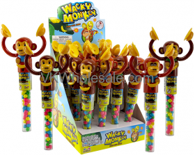 Kidsmania Wacky Monkey TOY Candy 12 PC