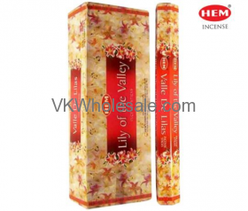 Lily of The Valley Hem INCENSE - 20 STICK PACKS (6 pks /Box)