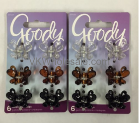 Goody Small Butterfly Claw CLIPs 6PC