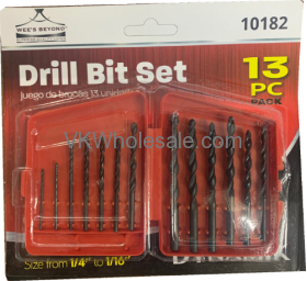 13CT Drill Bit Set