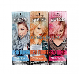 Got2b Color Head Turner Temporary Color Spray 4.2oz Assorted 24PK