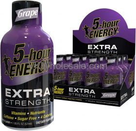 5 Hour Energy Extra Strength Grape 12 Bottles