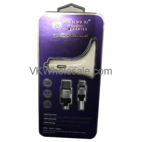 Warner Wireless Premium Micro USB Dual Car Charger