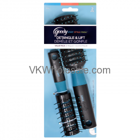 Goody Detangle & Lift HAIR Brush Combo 2CT
