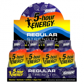 5 Hour Energy Grape 12 Bottles