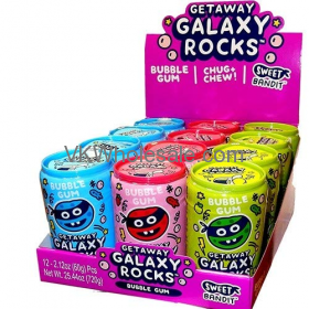 Getaway Galaxy Rocks Kidsmania Candy 12 Count