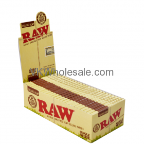 RAW Organic Single Wide Rolling Paper 25CT