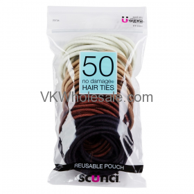 Scunci HAIR Elastics - 50ct