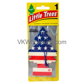 Little Tree AIR Fresheners - 24 pk - America w/ Vanillaroma