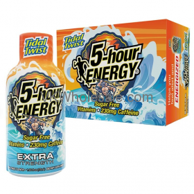 5 Hour Energy Extra Strength Tidal Twist 12 Bottles