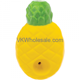 3.5'' Pineapple Ceramic PIPE - Wacky Bowlz