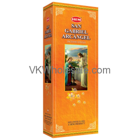 San Gabriel Arcangel Hem INCENSE - 20 STICK PACKS (6 pks /Box)