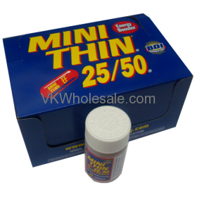 Mini Thin 25/50 EF - Energy Booster - 12 Pk