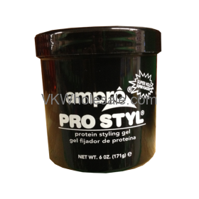 ampro Pro Style BLACK Styling Gel 6 Oz 1 PC