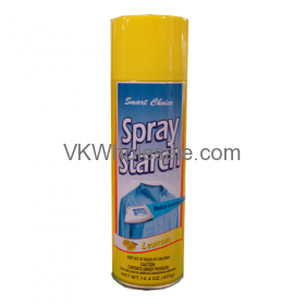 Smart Choice Spray Starch Lemon 14.4 oz 12ct