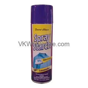 Smart Choice Spray Starch Lavender 14.4 oz 12ct
