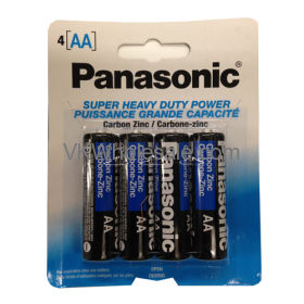 Panasonic AA 4 PK BATTERIES 12 Cards