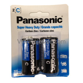 Panasonic C 2 PK BATTERIES 12 Cards