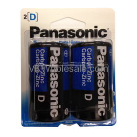 Panasonic D 2 PK BATTERIES 12 Cards