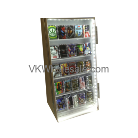 Windproof LIGHTERs Display with LED 75 CT