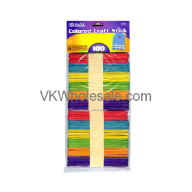 Colored CRAFT Sticks (100/Pack)
