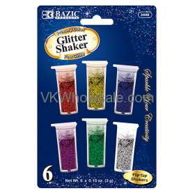 Primary Color GLITTER Shaker 3g / 0.10 Oz. 6