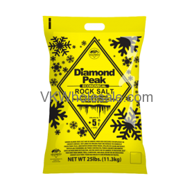 25 LB DIAMOND Peak Rock Salt Bag +5 F