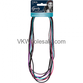 GOODY Ouchless Elastic Headwraps, Glitterazzi 08564, 7 PC