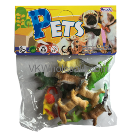 Pets ANIMALs Toy Set 12 PC