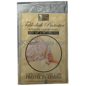 Better HOME Tablecloth Protector 60'' x 90'' Oblong