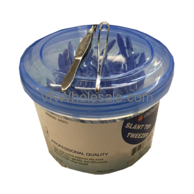 Slant Tip Tweezer JAR 72 PC