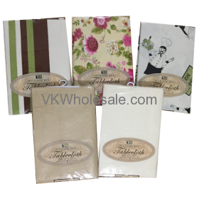 Better HOME Tablecloth Oblong 52'' x 90'' - Vinyl Flannelback