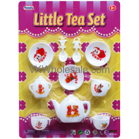 10PC LITTLE TEA SET IN BLISTER CARD
