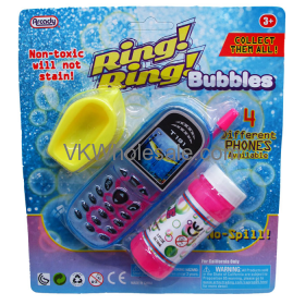 5.5'' BUBBLE CELLPHONE W/ACCSS IN BLISTERED CARD ASSORTED