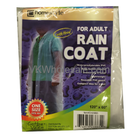 ADULT Rain Coat 1PC