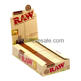 RAW Organic Hemp Paper 1 1/4 24 Booklet Display