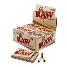 RAW Unrefined Pre-Rolled Tips 20 PC