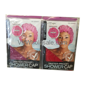 Shower Cap 20'' Large Assorted Colors 12PK